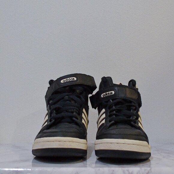 ADIDAS | BLACK & WHITE FORUM MID - Picture 2 of 8